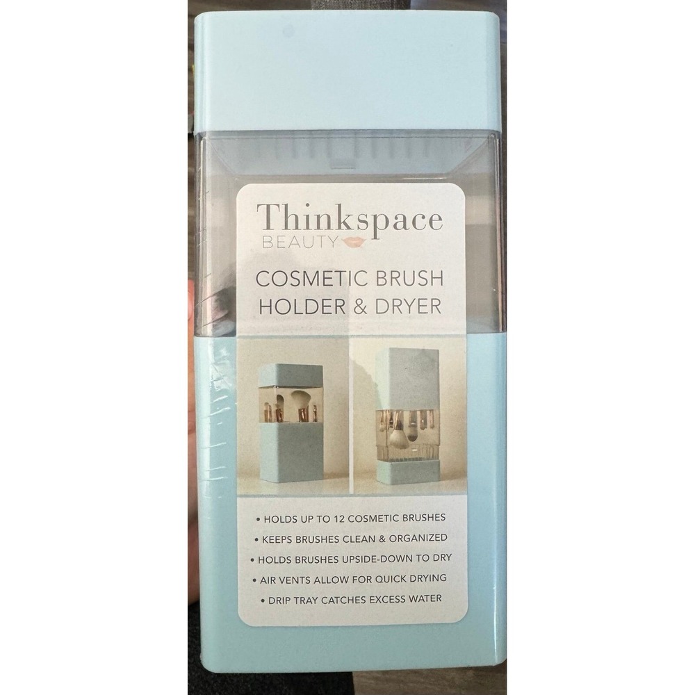 Cosmetic brush holder & dryer